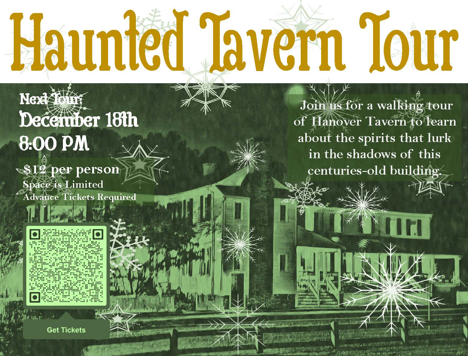 Haunted Tavern Tour