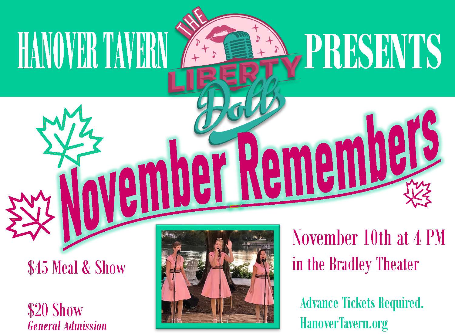 The Liberty Dolls November Remembers