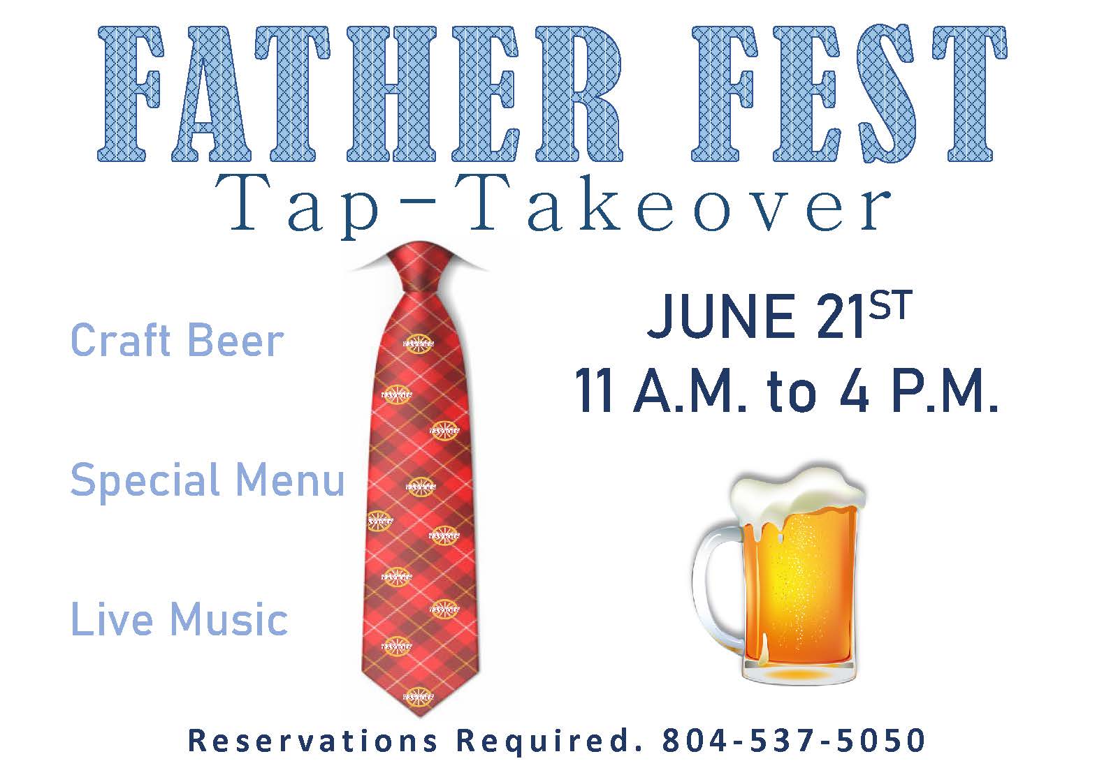 2026 Father's Day Tap-Takeover Celebration